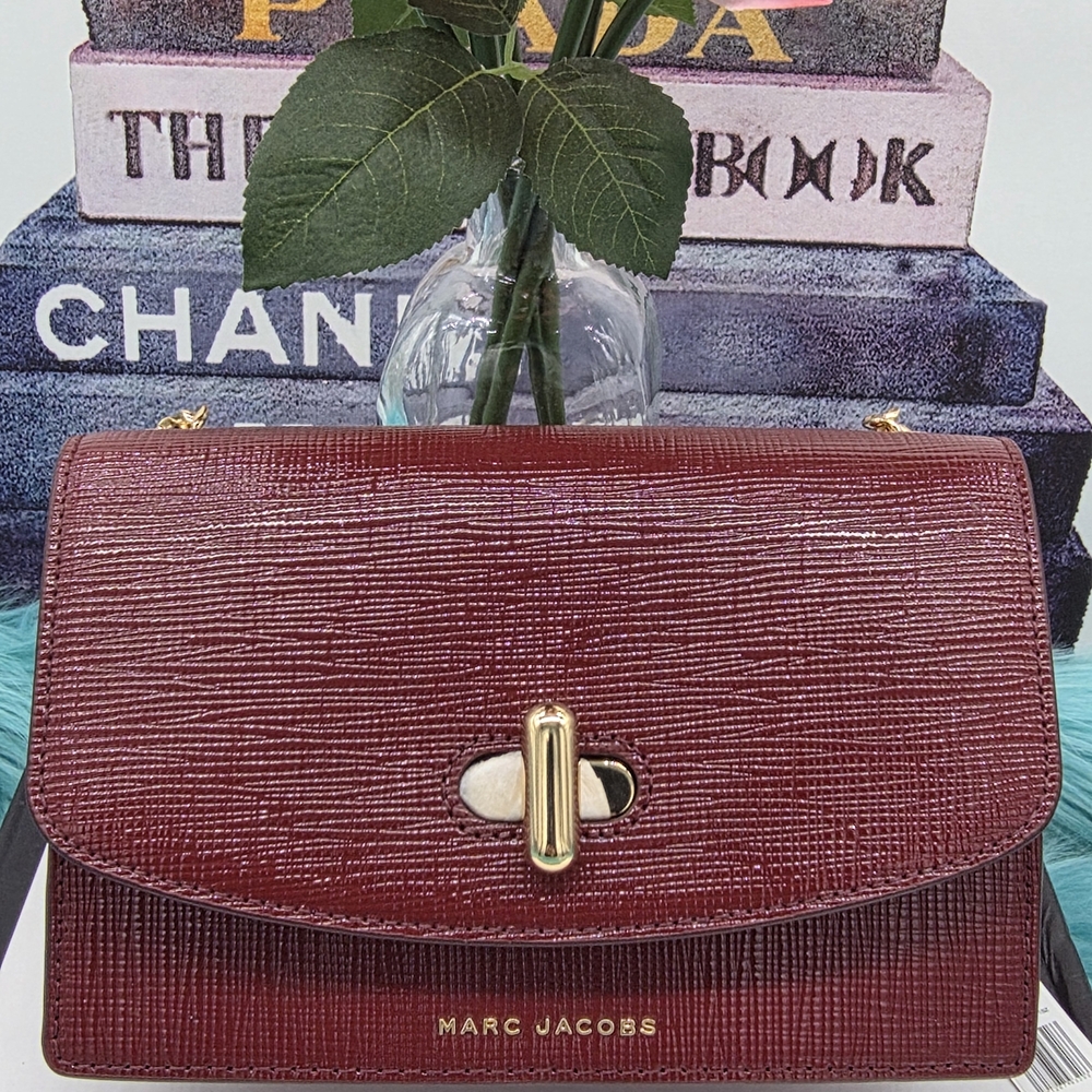 Marc Jacobs Burgundy Crossbody Bag